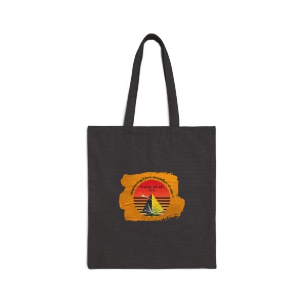 Storyteller Cotton Canvas Tote Bag, Reusable Shopping Bag, Gift for Readers, Eco-Friendly Tote, Beach Bag, Literary Gifts - Image 3