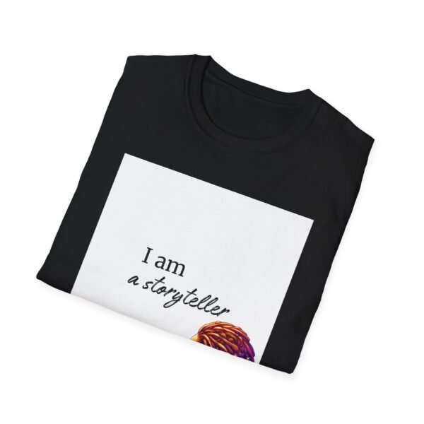 Empowering Storyteller T-Shirt, Unisex Softstyle Tee, Gift for Writers, Motivational Apparel, Casual Wear, Unique Graphic Tee - Image 3