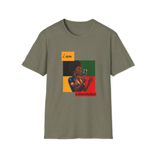 Unisex I Am a Storyteller T-Shirt | Creative Gift for Writers, Artists, Music Lovers, Inspirational Apparel, Casual Wear - Image 4