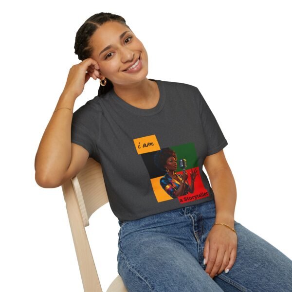 Unisex I Am a Storyteller T-Shirt | Creative Gift for Writers, Artists, Music Lovers, Inspirational Apparel, Casual Wear - Image 11