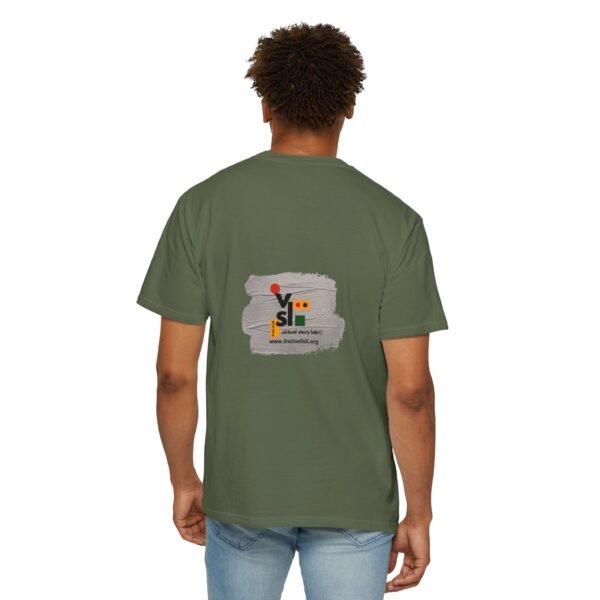 Empowering Storyteller T-Shirt | Unisex Garment-Dyed Tee for Artists, Writers, and Activists, Ideal for Celebrations, Artsy Gatherings - Image 9