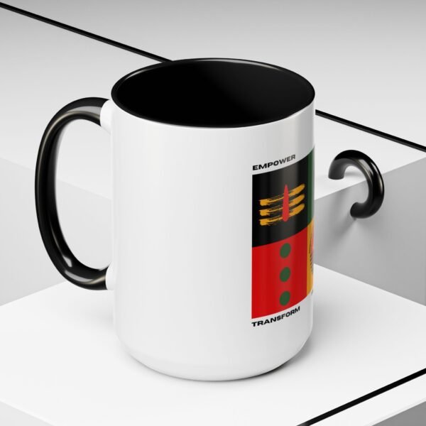 Empowerment-Themed Accent Coffee Mug - Perfect for Gifts, Home Decor, Celebrations, Motivational Quotes - Image 3