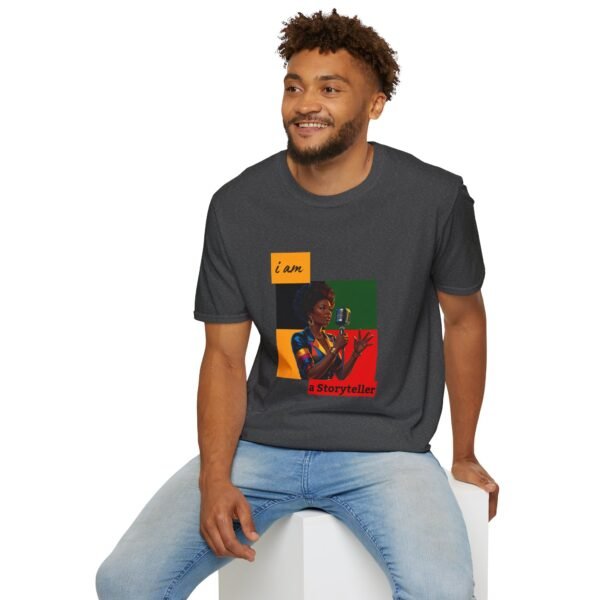 Unisex I Am a Storyteller T-Shirt | Creative Gift for Writers, Artists, Music Lovers, Inspirational Apparel, Casual Wear - Image 10