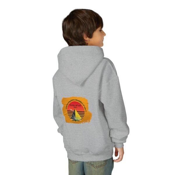 Future Storyteller Youth Hoodie with Inspirational Quotes, Comfortable and Stylish Pullover for Teens, Great for Everyday Wear, Gift for Music Lovers, [...] - Image 4