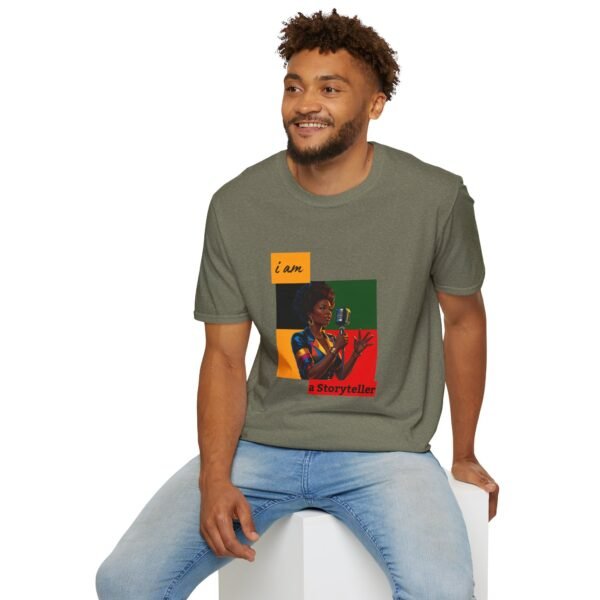Unisex I Am a Storyteller T-Shirt | Creative Gift for Writers, Artists, Music Lovers, Inspirational Apparel, Casual Wear - Image 7