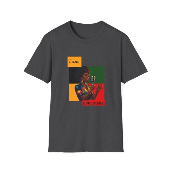 Unisex I Am a Storyteller T-Shirt | Creative Gift for Writers, Artists, Music Lovers, Inspirational Apparel, Casual Wear - Image 9